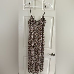Midi floral dress